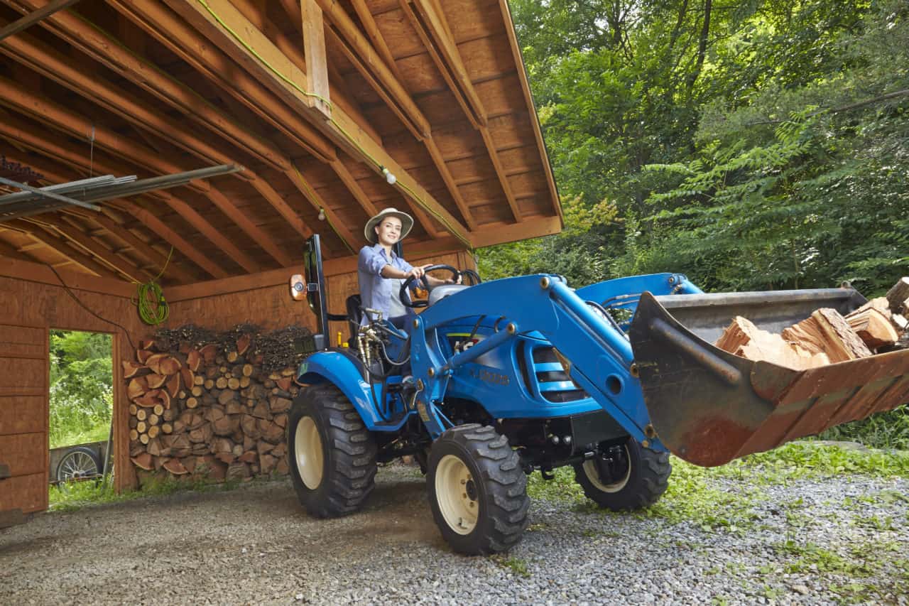 LS tractor_5786 LS Tractor Lifestyle Photo